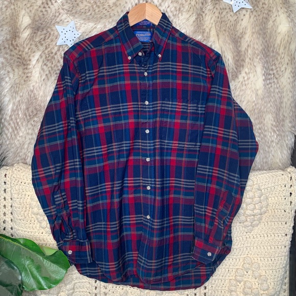 Pendleton Sir Pendleton Plaid Button Down Shirt - Picture 1 of 5